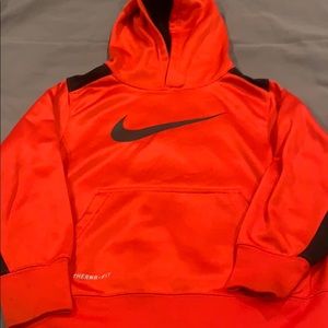 Boys Nike Dri Fit Hooded Sweatshirt